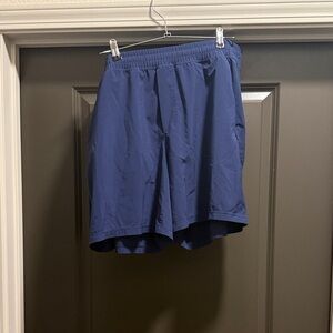 Men's Blue lululemon pacebreaker 7 inch